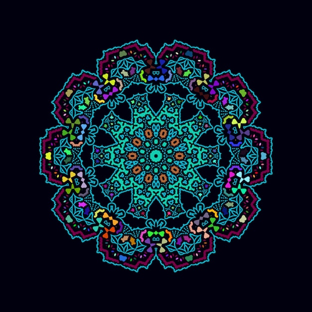 Colorful Mandala design