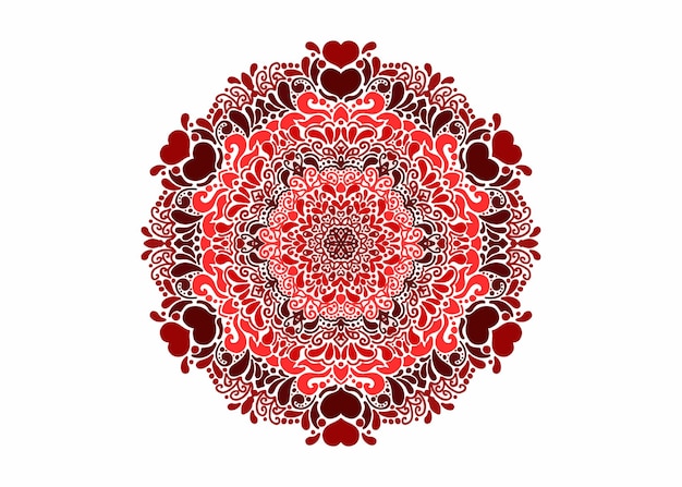 Colorful Mandala Ornament Vector Design For Decoration