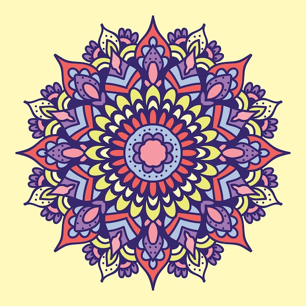 Colorful mandala