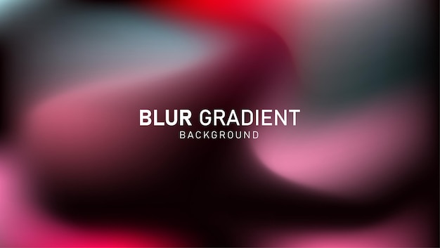 Colorful modern gradient blur background design