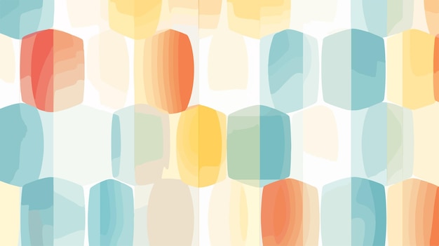 Vector a colorful mosaic pattern with circles like circles