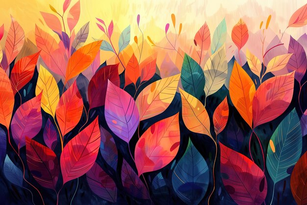 Vector colorful natural abstract pattern and texture nature in colors abstract detailed background