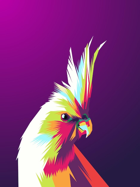 Colorful Parrot Illustration