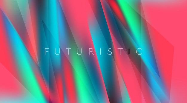 Colorful pastel abstract shiny vector background with smooth blurred stripes