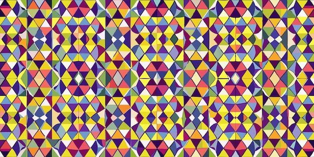 a colorful pattern of squares