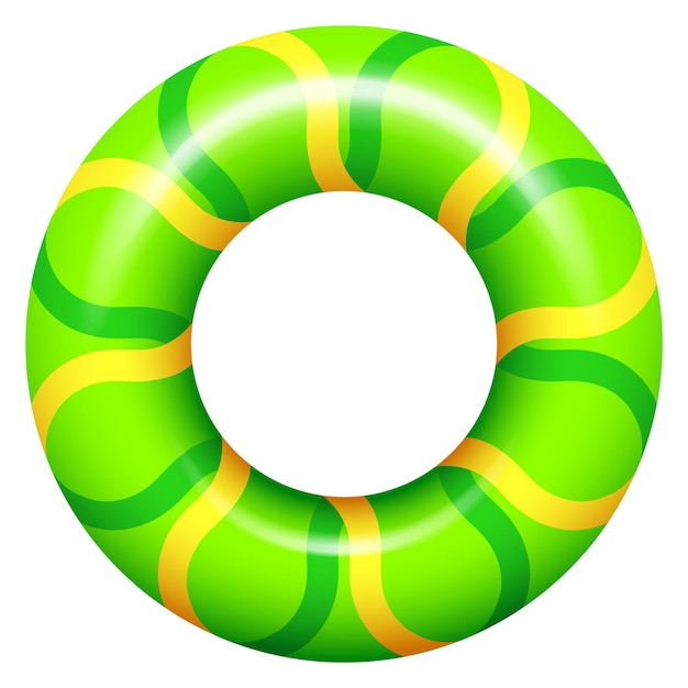 Colorful pool donut Swimming ring Inflatable toy