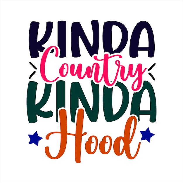 A colorful poster that says'kinda kind hood '