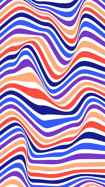 Colorful Psychedelic optical illusion background