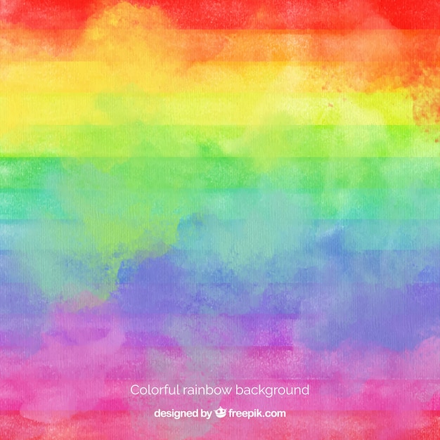 Colorful rainbow background