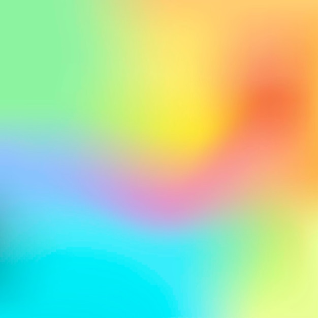 Colorful rainbow smooth abstract vector gradient. Vector illustration