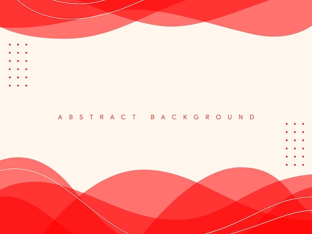 colorful red abstract background