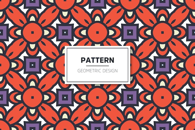 Colorful seamless pattern