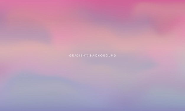 Colorful soft fluid style background