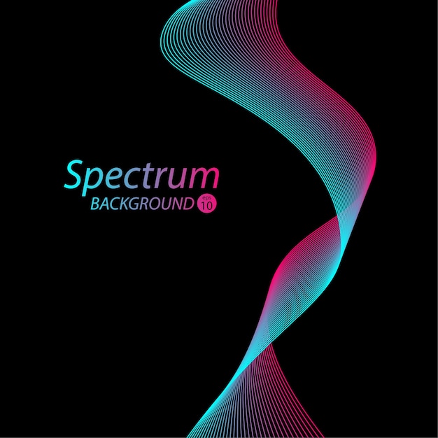 Colorful Spectrum Background