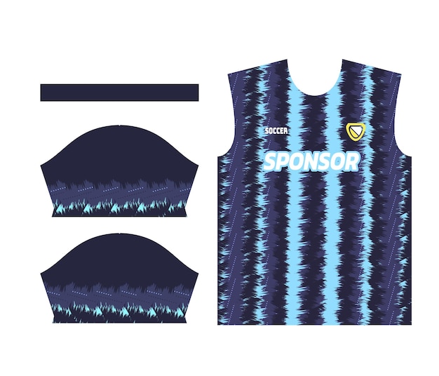 Colorful Sports Jersey Design for sublimation or soccer kit design for sublimation