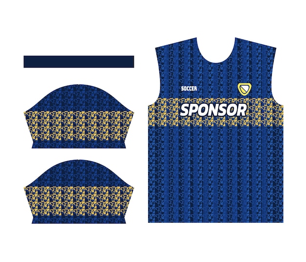 Colorful Sports Jersey Design for sublimation or soccer kit design for sublimation