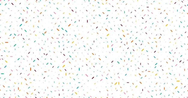 Colorful sprinkles banner background colorful falling decorative sprinkles background