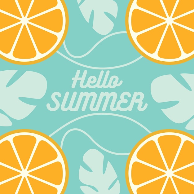 Colorful Summer background layout banners design Horizontal poster greeting card header for websi