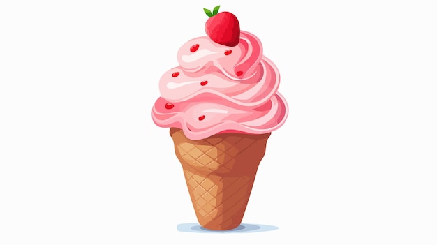 Colorful Tasty Ice Vector Illustration