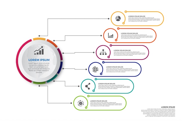 Colorful Timeline infographics design 