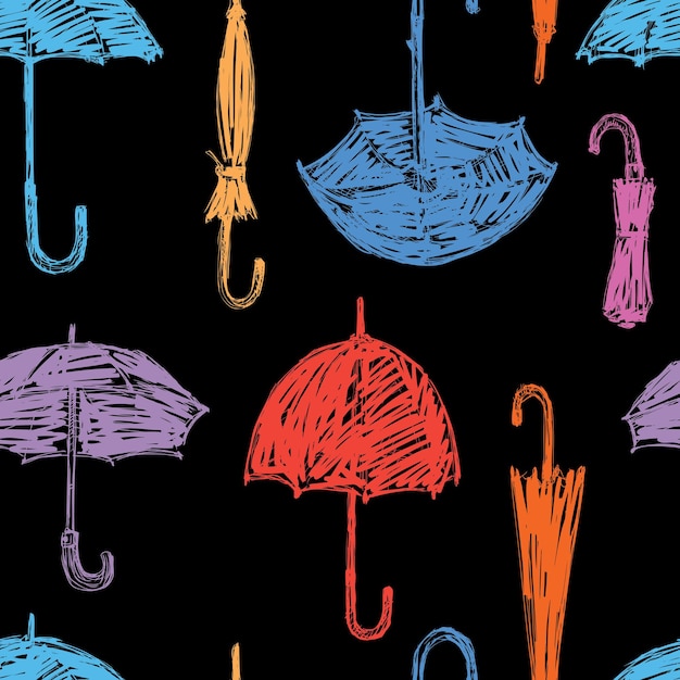 Colorful umbrellas