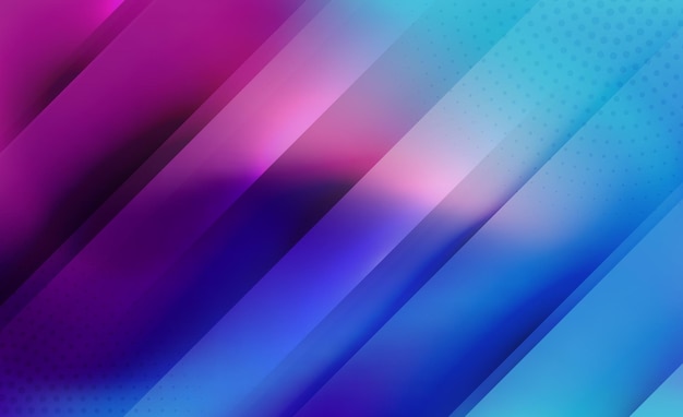 Colorful Vector Gradient Background for Modern Abstract Minimal Poster Design