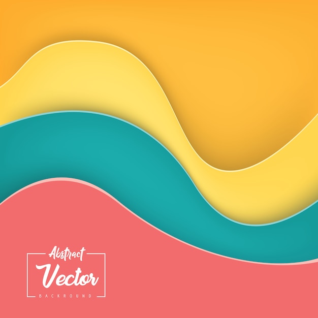 Colorful Vector Modern Abstract Background