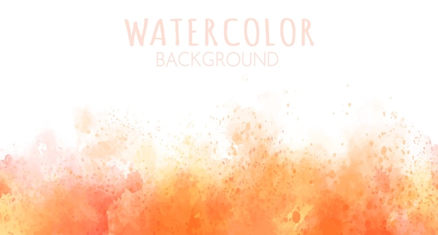 Colorful watercolor stain background