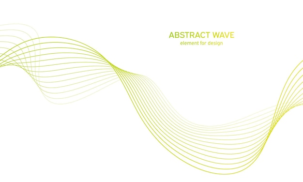 Colorfull wave element track equalizer