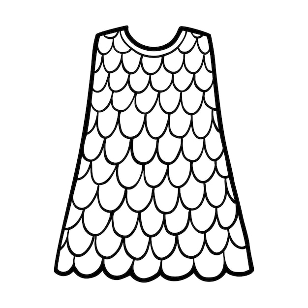 Coloring book Dress