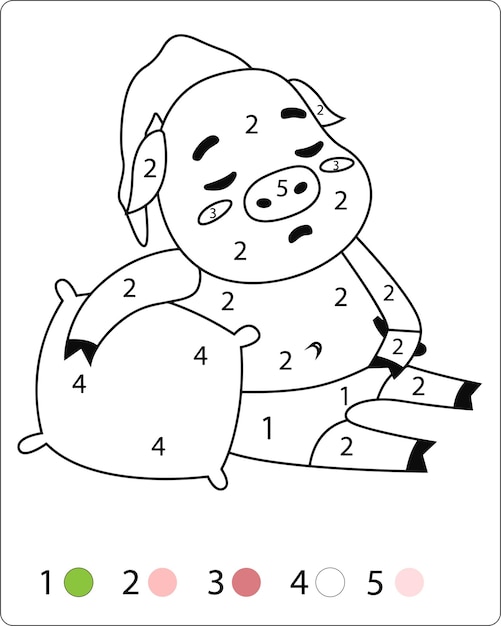 Coloring Number Pages or kids