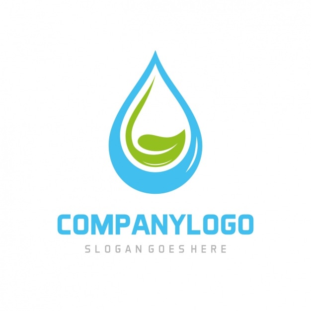 Coloured logo template