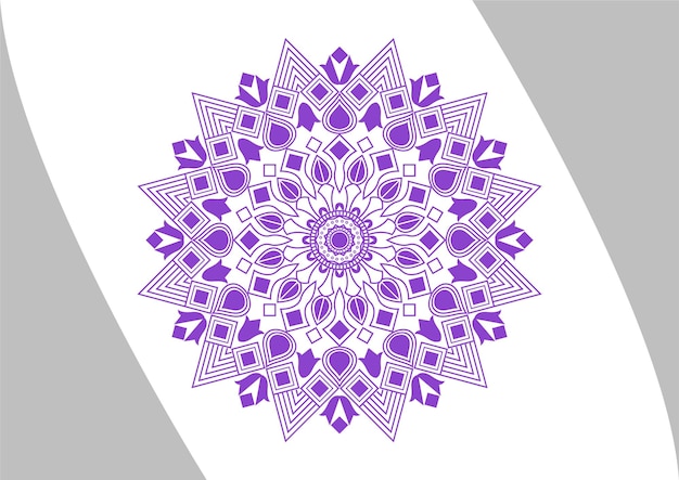 colourful mandala design Luxury mandala Free Vector background