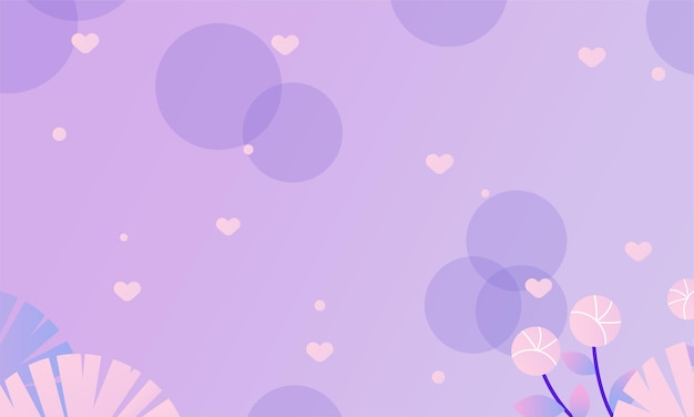 Vector colourful valentines day background