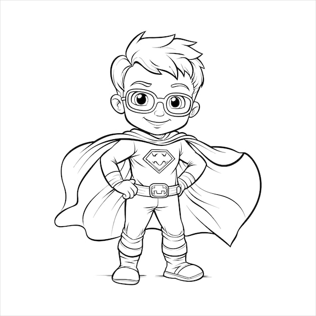 Vector colouring pages for kids