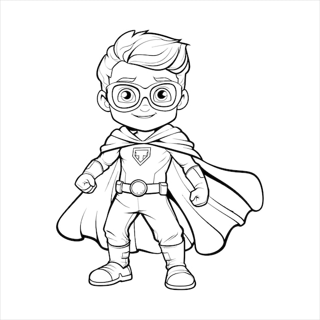 Vector colouring pages for kids