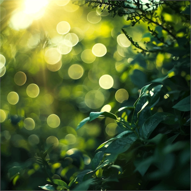 Vector colours lush beam colourful sunshine glowing soft bokeh effect focus shiny blurred defocused