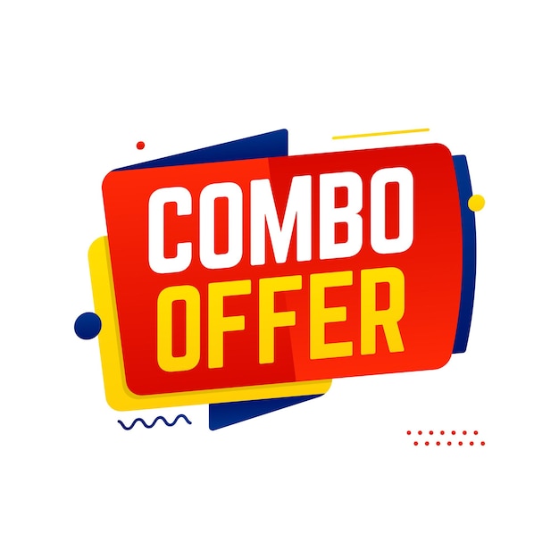 combo offer promotional banner