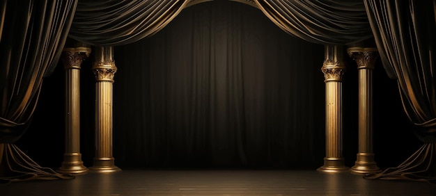 comedy drama velvet opera spotlight theater theatre stage act performance auditorium