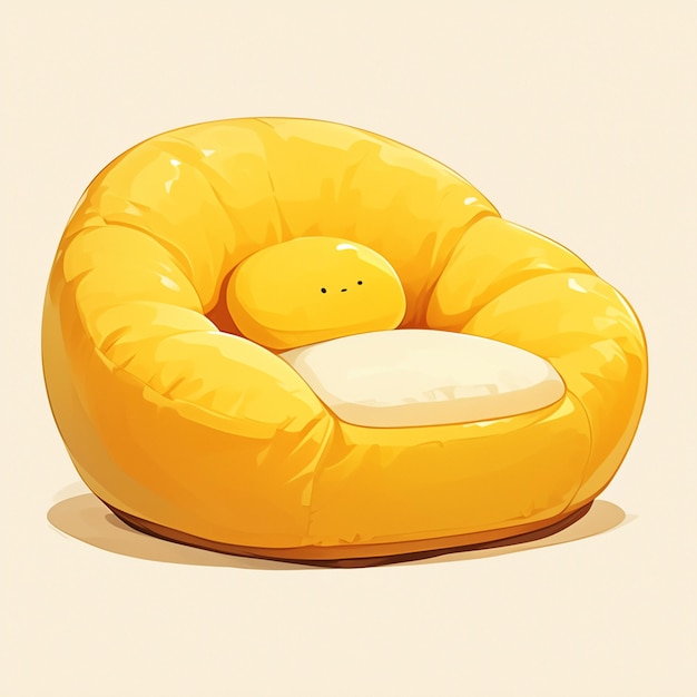 Comfortable bean bag lounger