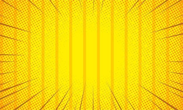 comic yellow abstract burst background