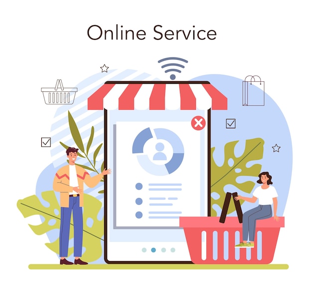 Commercial activities process online service or platform