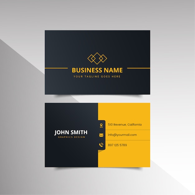 commercial business card