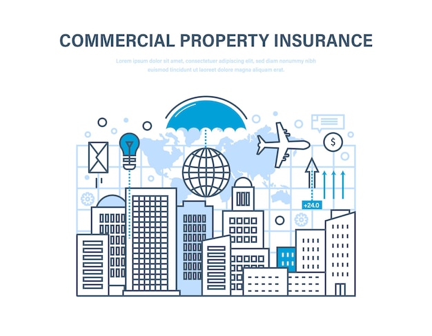 Commercial property insurance Crediting financial security investment and property