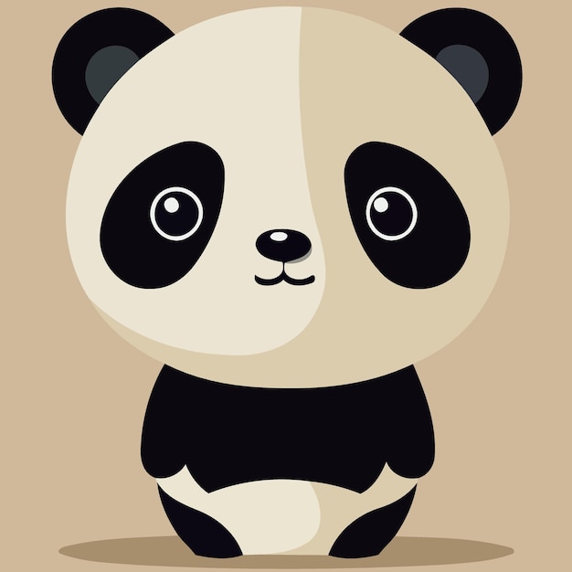 Common panda bear mammal animal body