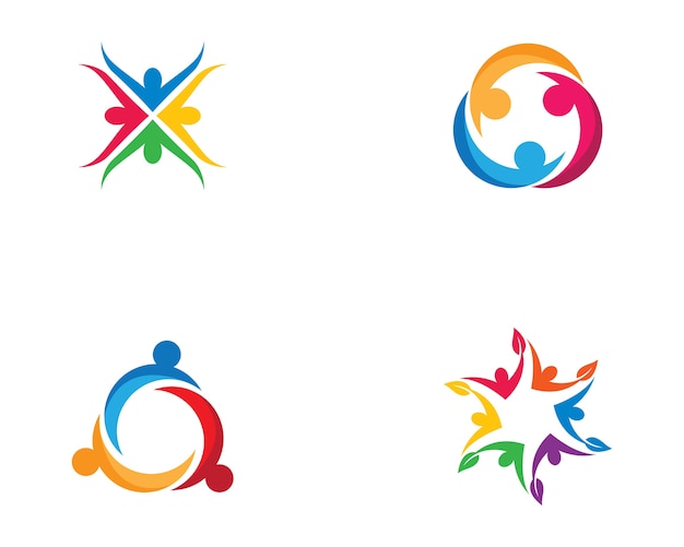 Community care symbol illustration