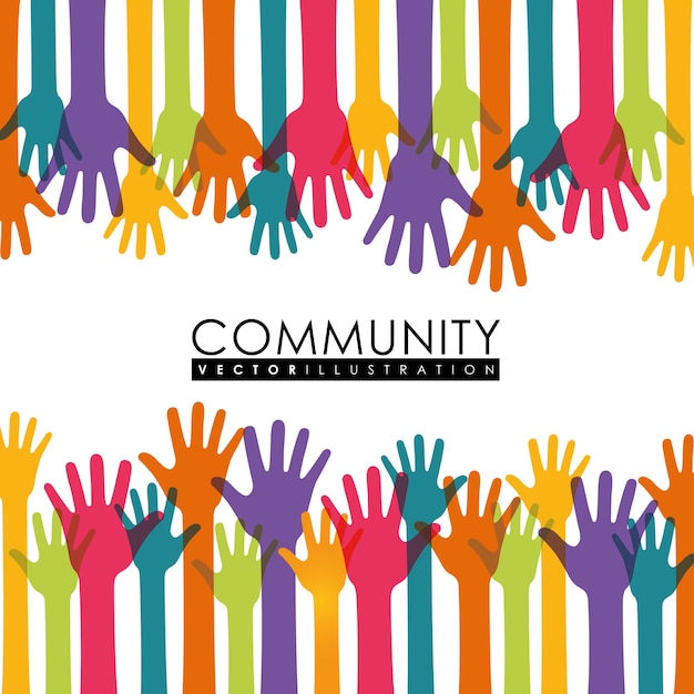 Community people graphic