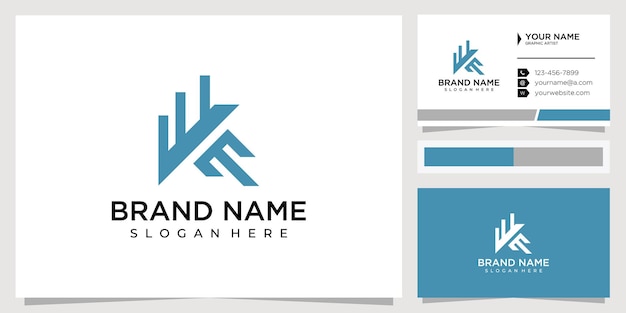 Company and agency building design logos and branding cards