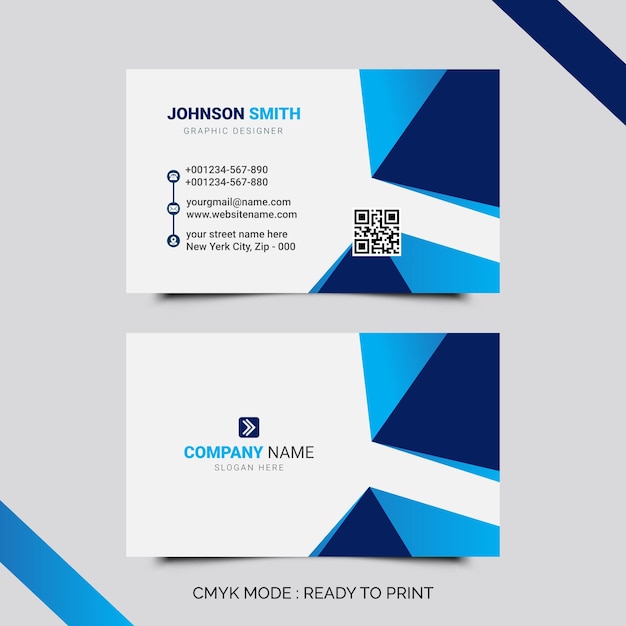 company business card premium template design