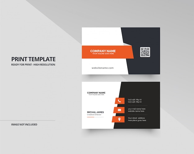 company business card